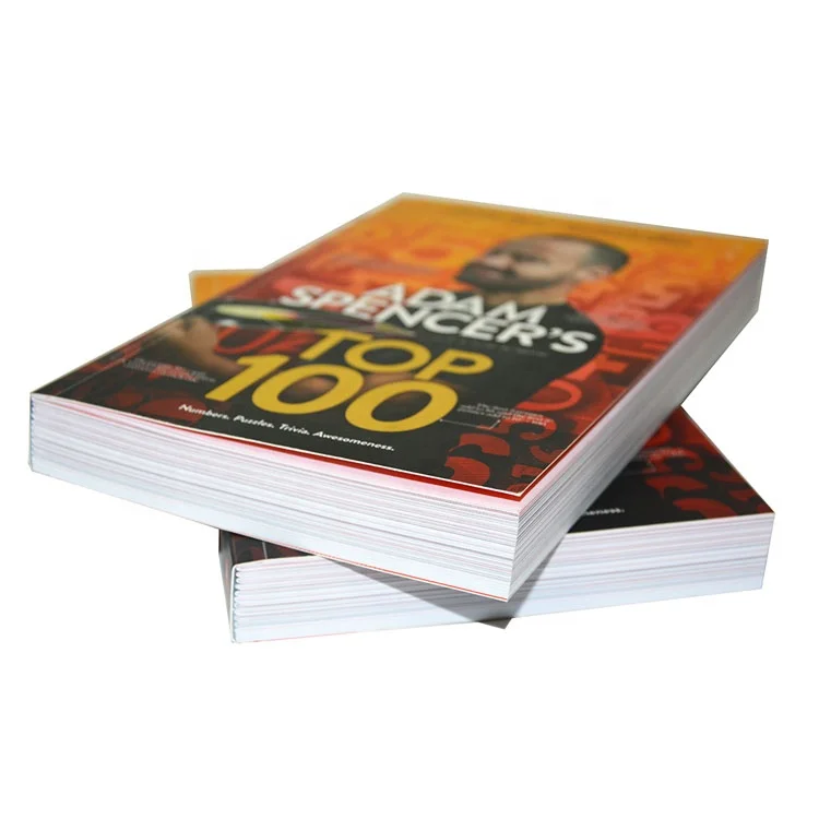 Индивидуальная мягкая обложка Высококачественная печать книг для самостоятельной публикации в