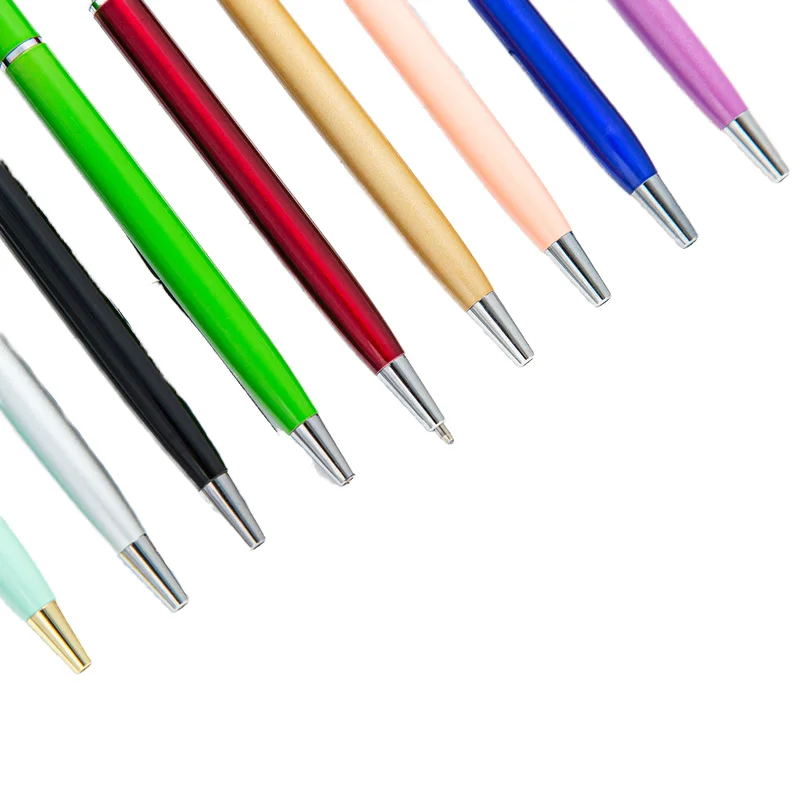 Logo Customized Twist Metal ballpen, Metal pen, Logo lasered Custom Metal Roller pen
