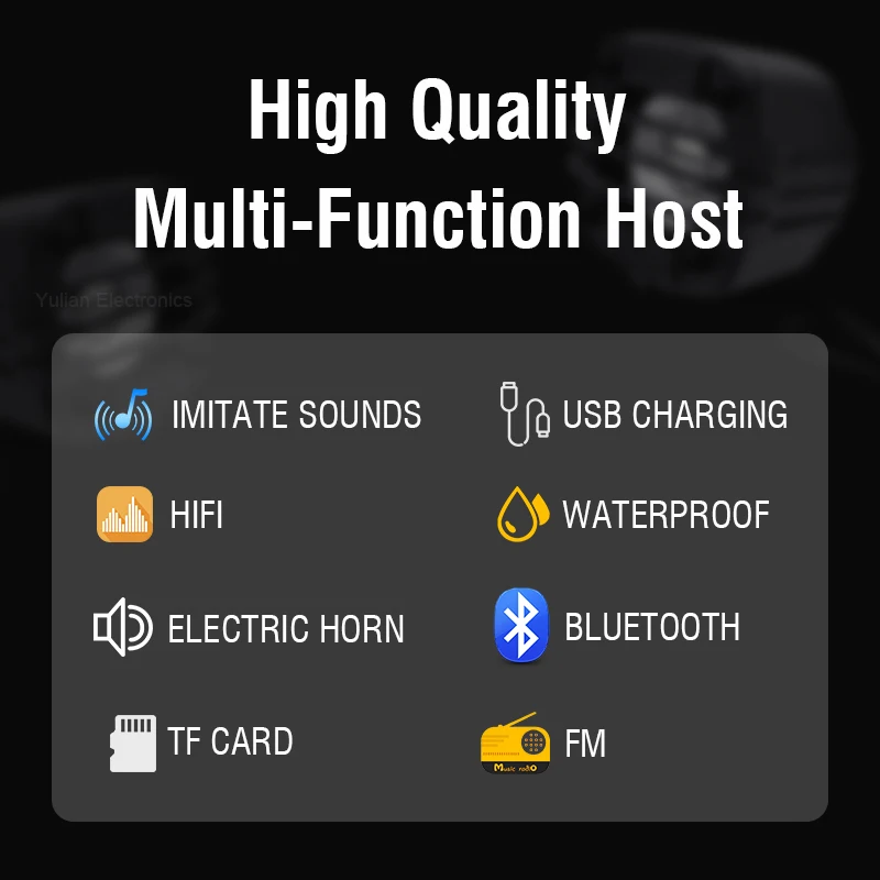 Заводская горячая Распродажа BT аудио с переключателем руля с USB зарядкой мотоциклетный Руль аудио браслет аудио