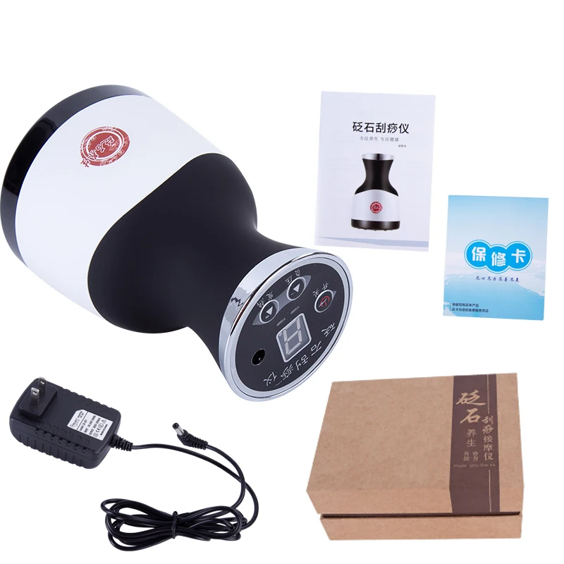 Electric Gua Sha Facial Tools Face Sculpting Lift Device Heated Vibration Red Light Massager, Anti-Aging Tension Relief