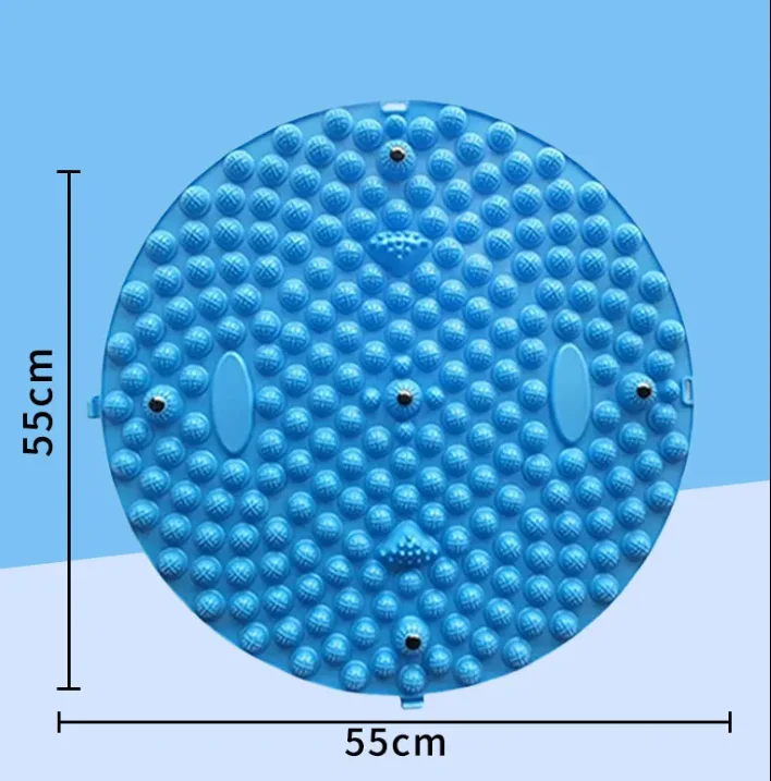 CHENGMO SPORTS Factory Price 55CM Foot Massage Pad Pain Stress Relief Professional Reflexology Finger Pressure Massage Mat