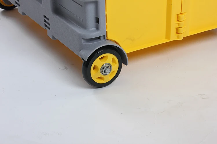 
2021 hot sale foldable storage trolleys with bearing wheel 