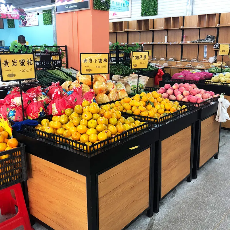 Полка для гондолы полка коммерческих овощей стойка продуктового магазина