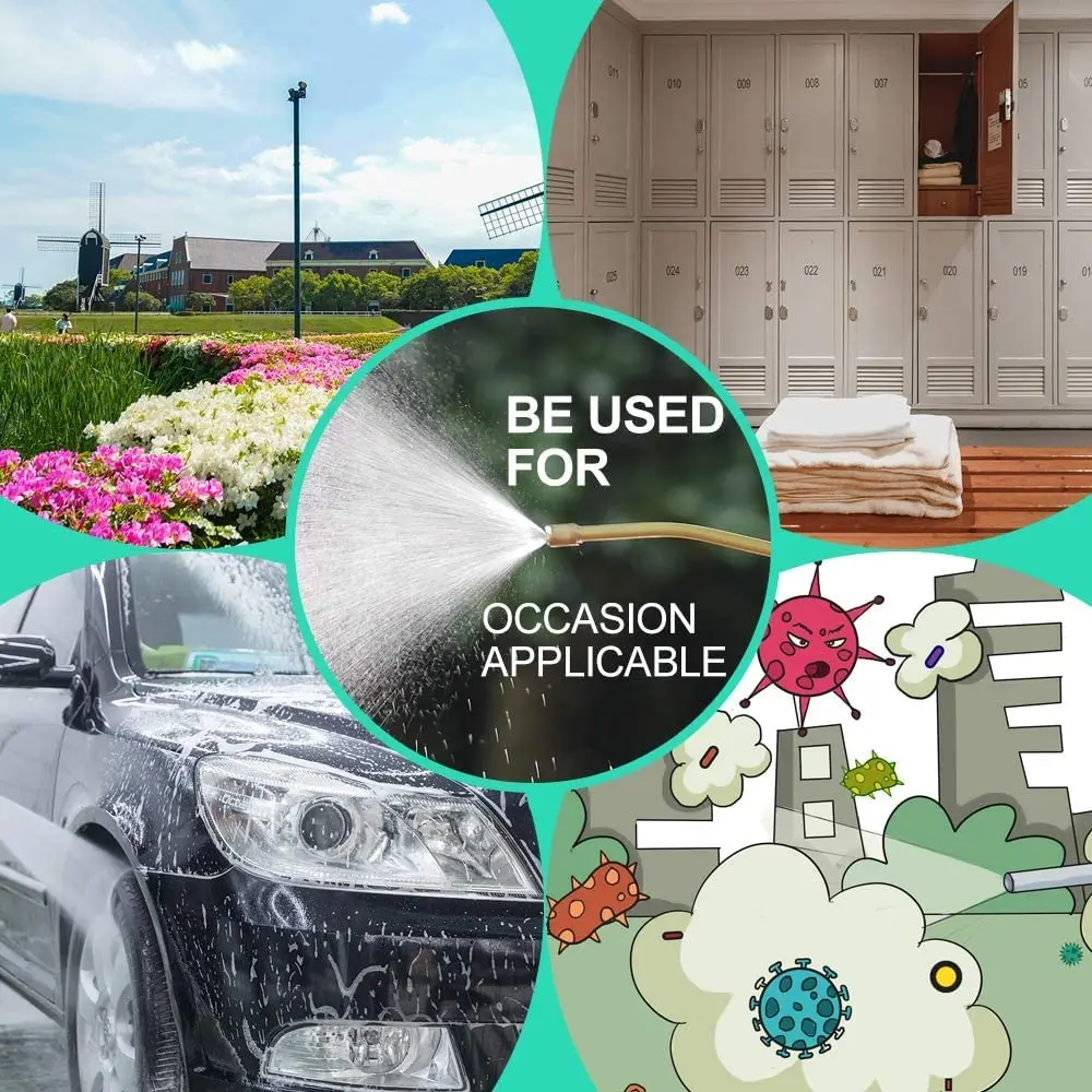 3L/5L/8L High Pressure Portable Garden Pump Sprayer Brass Wand Shoulder Strap for Yard Lawn Weeds Plants