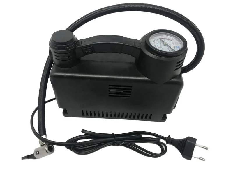 AC 220 Volt 250PSI Portable Cars Tire Inflator DC 12V Car Tyre Inflator Air Compressor Pump with LED Light