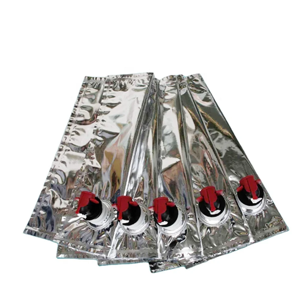 BIB bag 1L,3L,5L,10L,15L20L 20L,25L,50L,100L ,150l,220L aseptic bag wine  bag in box  juice pouch in box