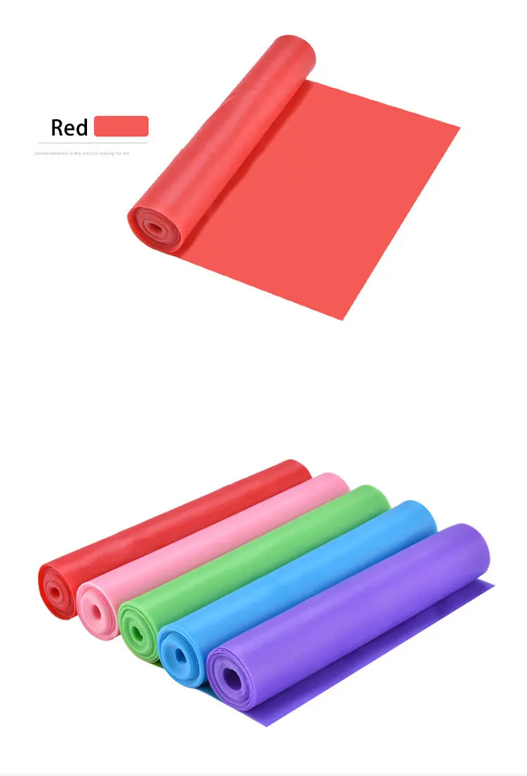 Elastic Resistance Bands Expander Stretch Exercise Rubber Band Fitness Equipment Pull Rope Strength Training Gym Yoga Bands