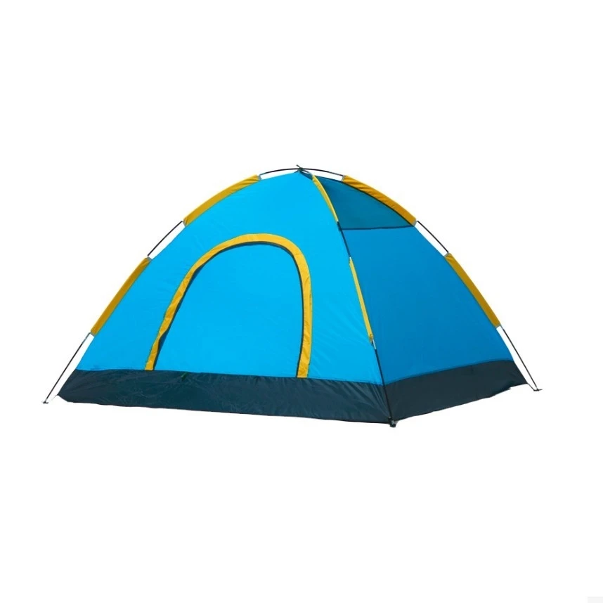 
Customized Outdoor 3-4 Persons Double Door Camping Tents 