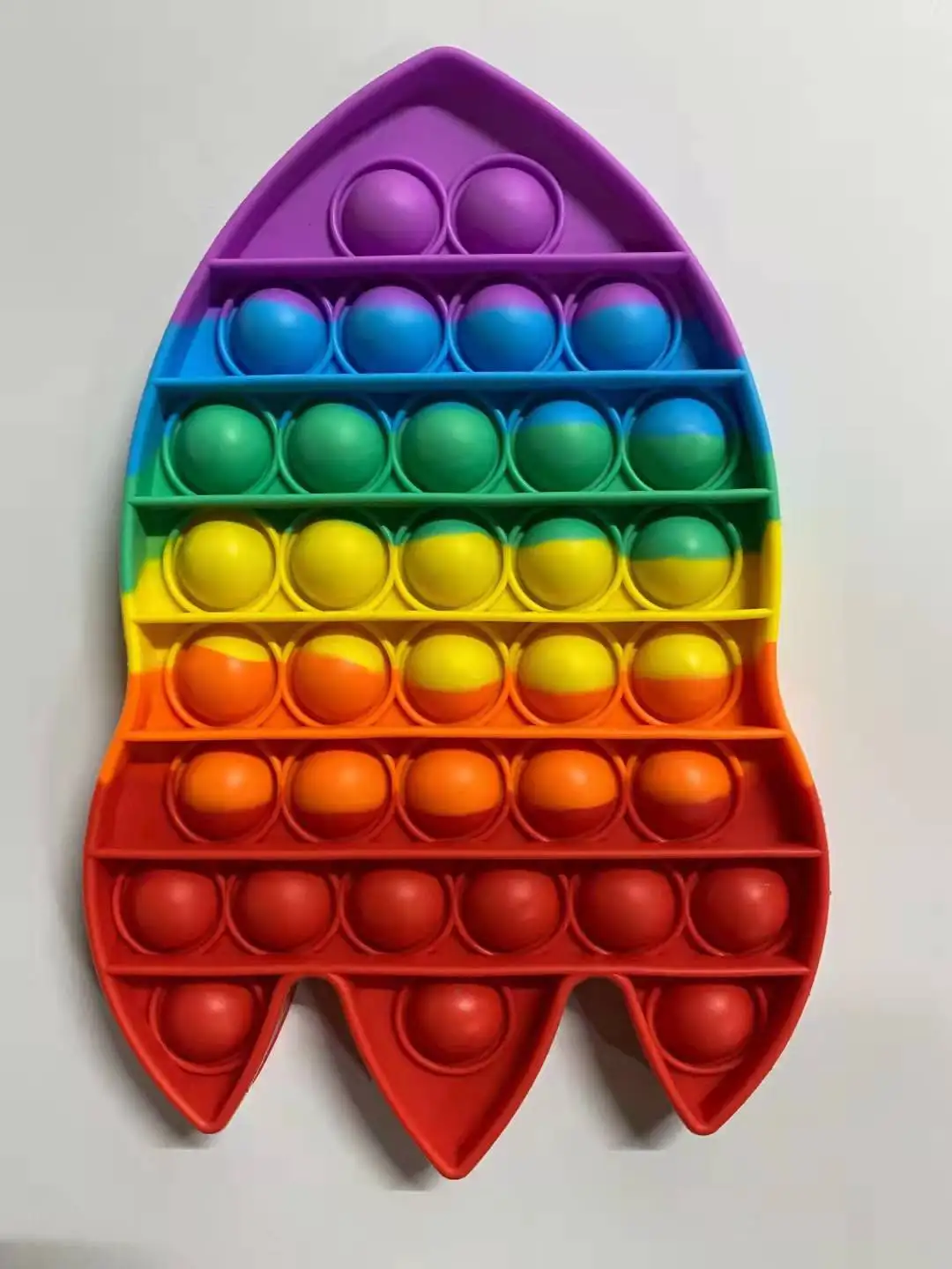 Push   Bubble Sensory Fidget Toy, Among US Autism Special Needs Stress Reliever Silicone Stress Reliever Toy