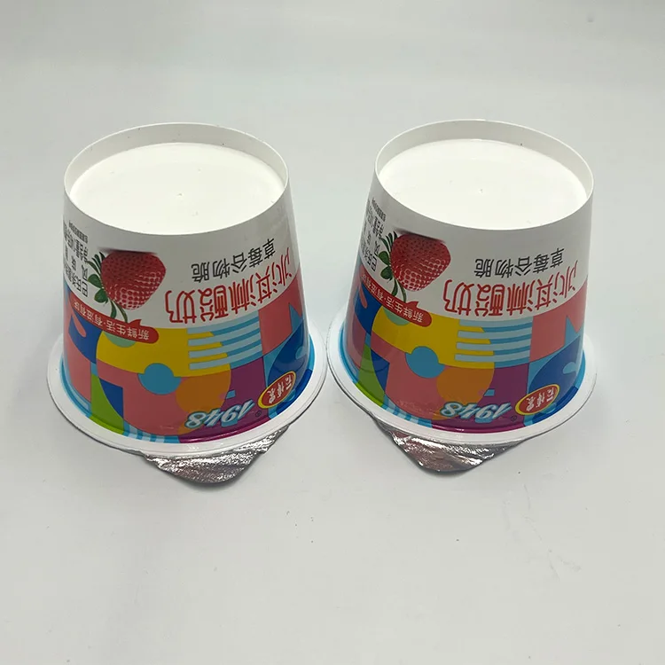 Food Grade IML Cup Disposable PP Yogurt Cup IML Plastic Container Plastic Cup Injection Molding Container