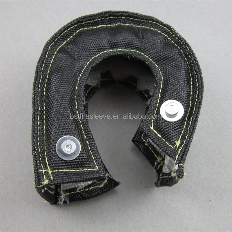 Titanium black carbon fiber lava rock high temperature Exhaust Shield Wrap universal external wastegated t3 turbo blankets