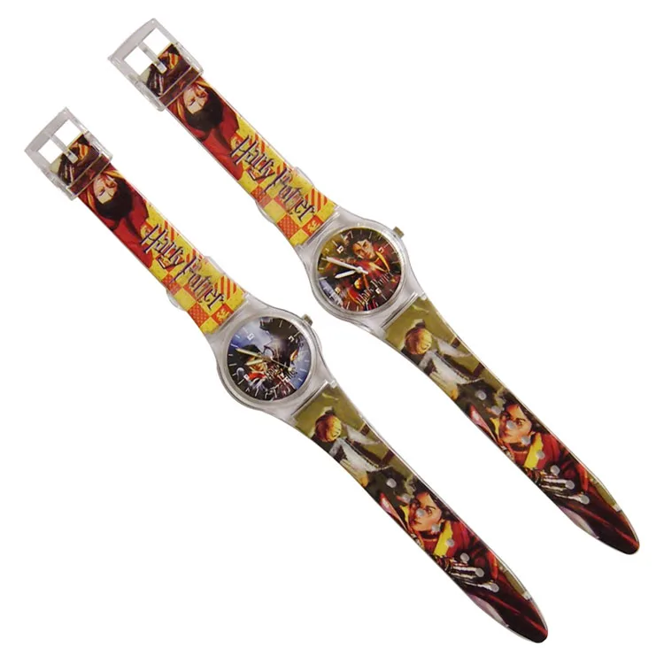 Promotion cartoon wrist watch with PVC strap