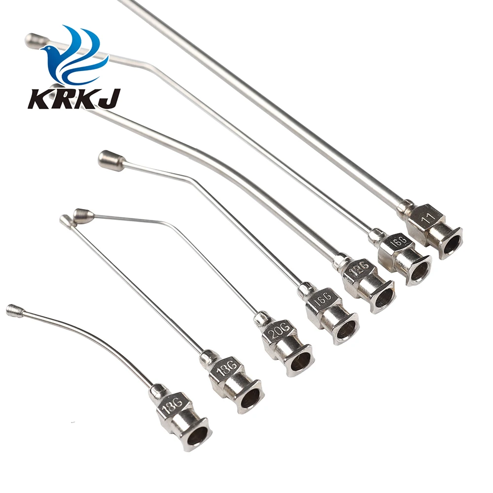 CETTIA KD129 various specs available stainless steel mouse parrot feeding tube drench gun nozzles