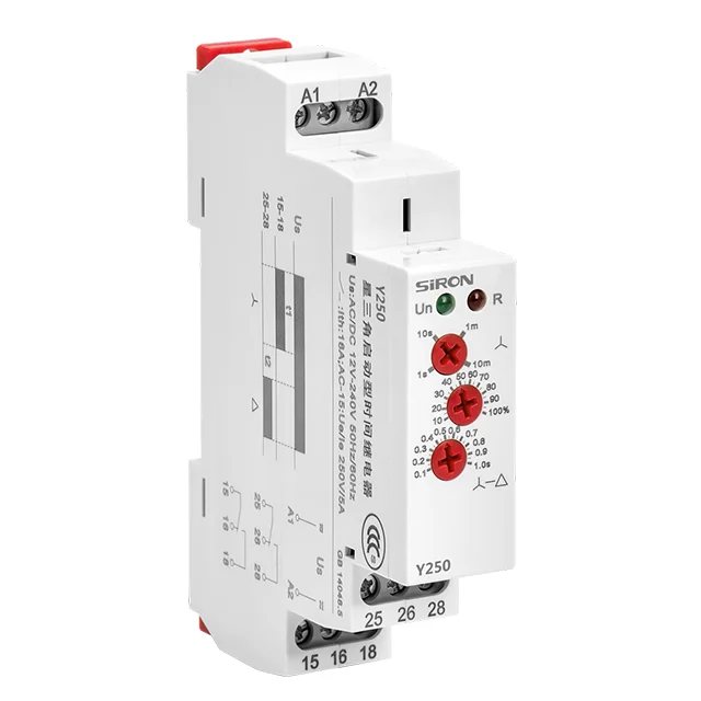 SiRON Y25 Delay On Motor Star Delta Starter Timer Relay