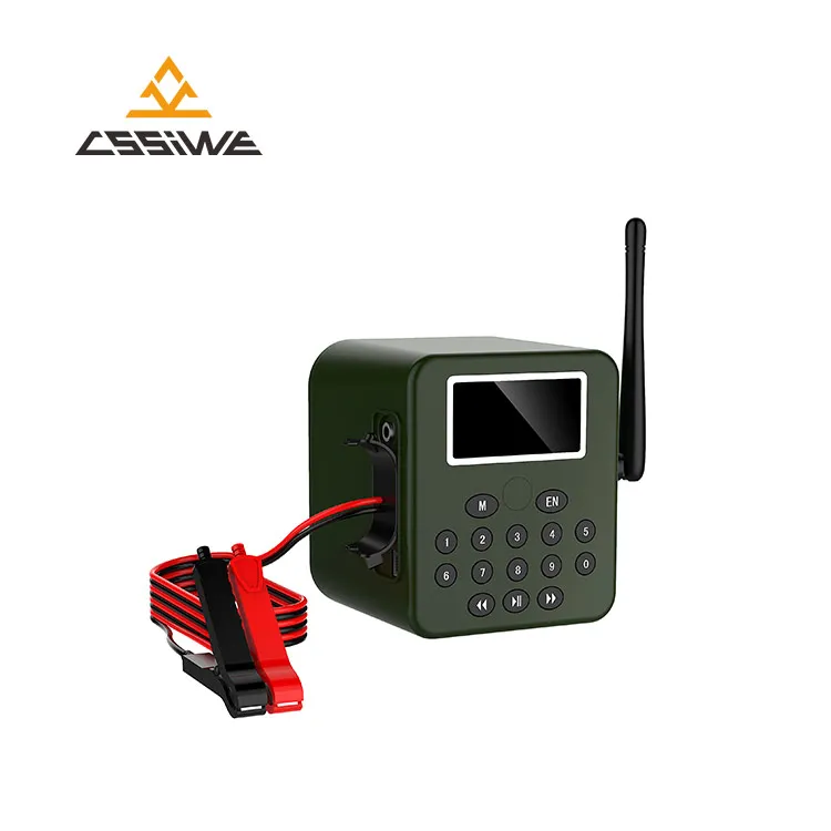 Wholesale 50W Loud Voice Hunting mix voice duck call mp3 sound With remote Timer Bird Caller