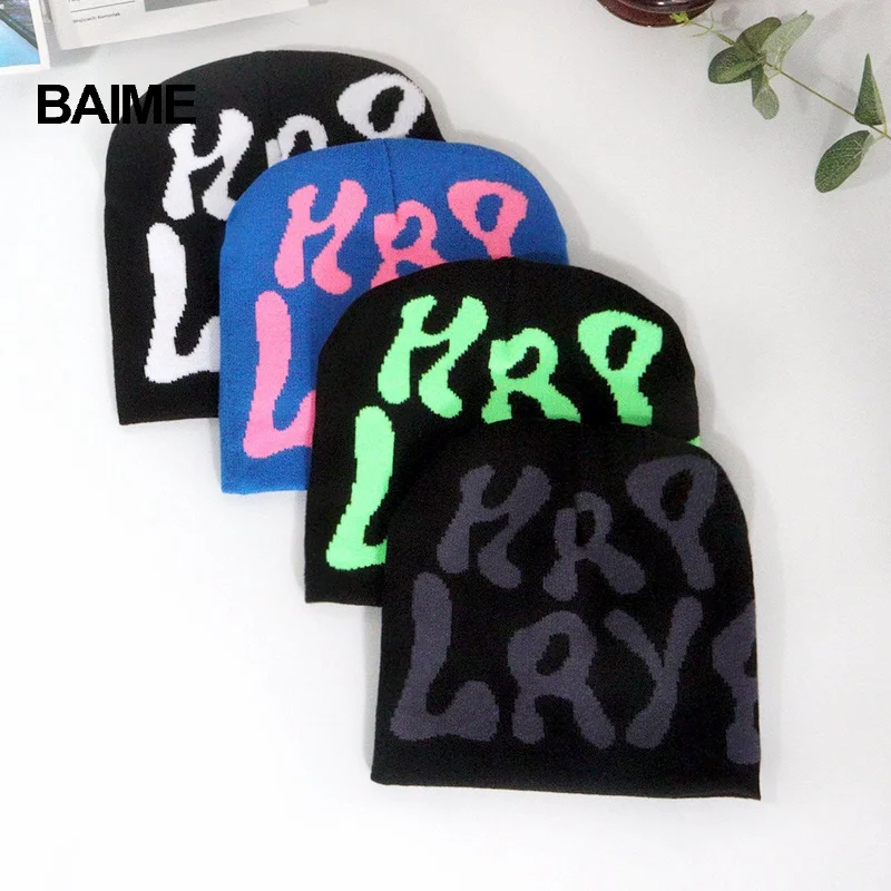 Wholesale New Arrivals Boutique Knitted Stretchy Fashion Running Hat Women Winter Hats