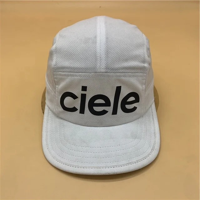 Small order accept Outdoor Cycling Running Hiking Sport Caps  Flat Bill Cap 7 Panel Hat