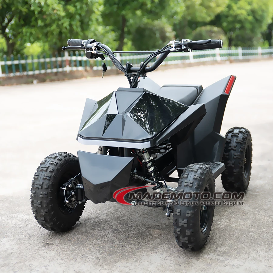 Customization Small Board And Desert Electric 4 Wheeler 500W Shaft Drive Kids Quad Bike ATV