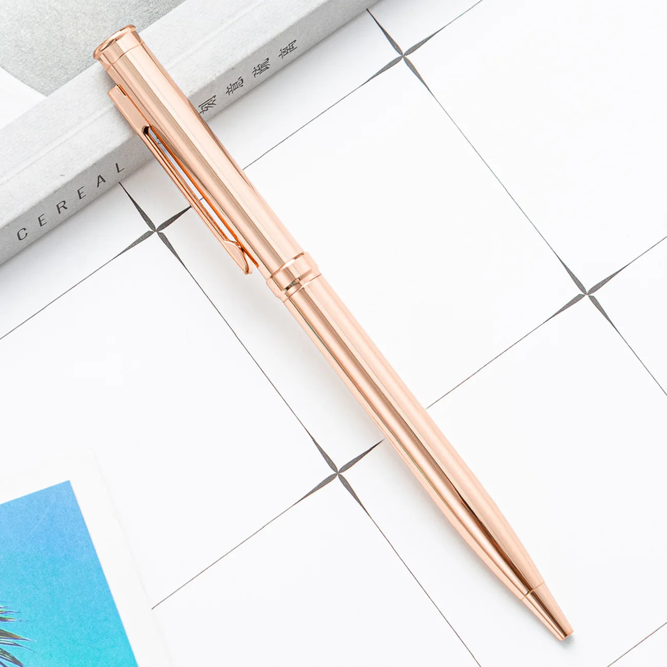 Factory Directly Sale Black Metal Color New Promotional Cheap ball Point Pens Custom Brand Logo For Office School Students