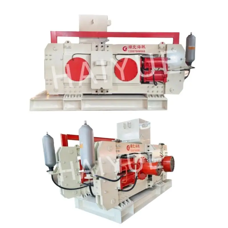 HY-YCG250 China manufacturer two-roll crushing machine sander grinding machine high strength customizable double roller crusher