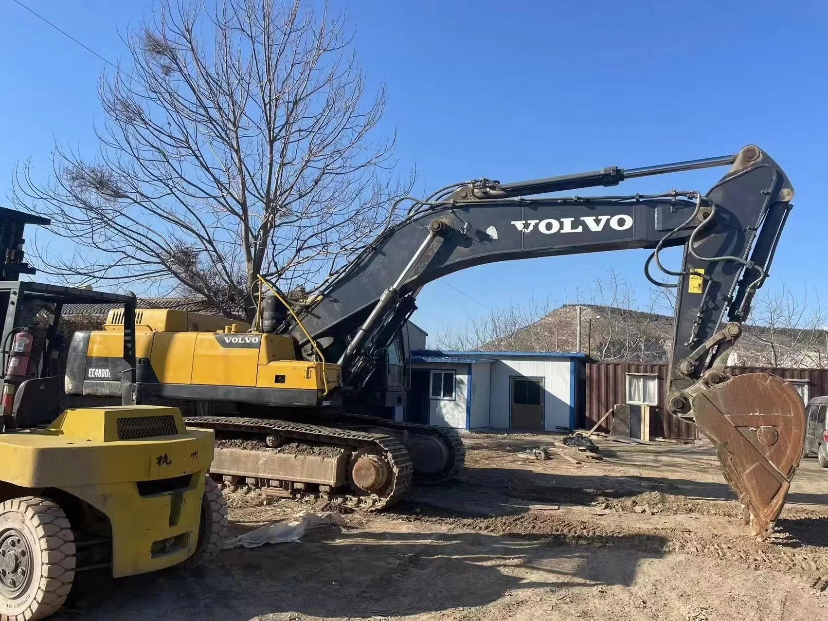 Volvo 480 Dl 50 ton excavator ec 480d in good condition affordable price 100% original second-hand engine quality digging tool