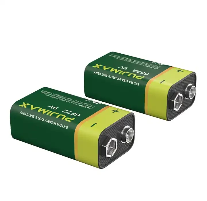 PUJIMAX Universal 10PCS 6F22 9V Battery Carbon Battery Pack Safe Durable Environmentally Single Use Batteries For Water Heaters