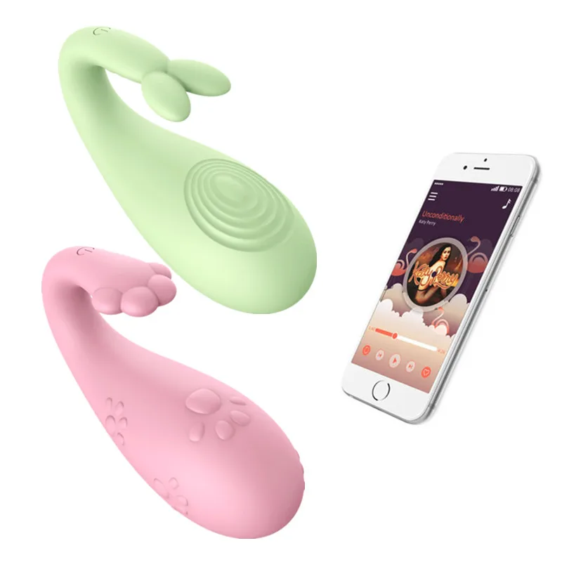 Mobile Phone Control APP Vibrator Wireless Strap On Vibrator Wearable Sex Toy