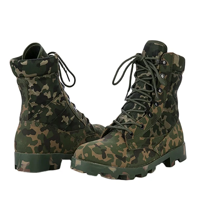 Combat Boot And Tactical Camouflage Jungle Boots For Men