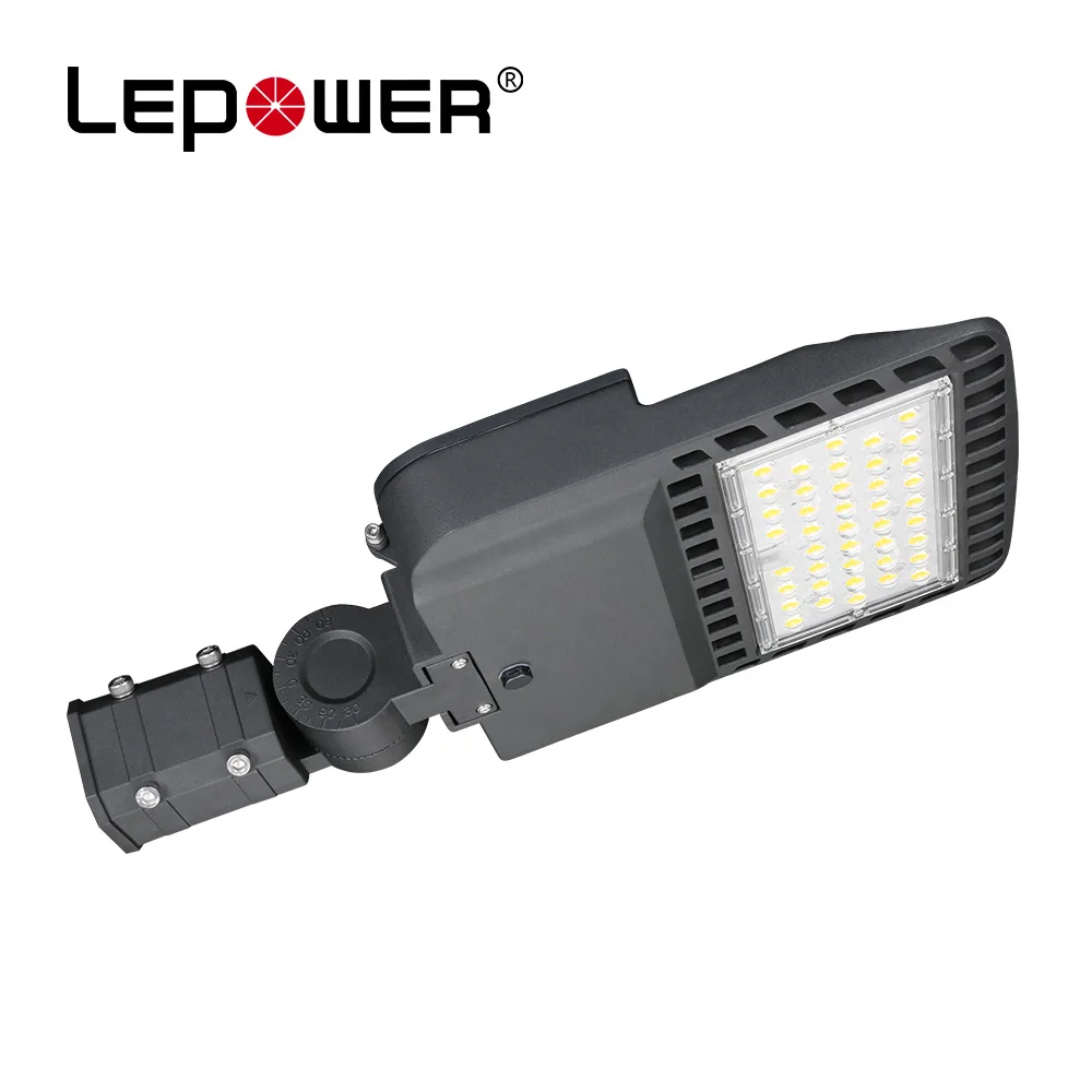 LEOPWER  LED shoebox light IP66 stadium lighting lamp 150W  optional wattage multi-transmittance Angle intelligent street lamp
