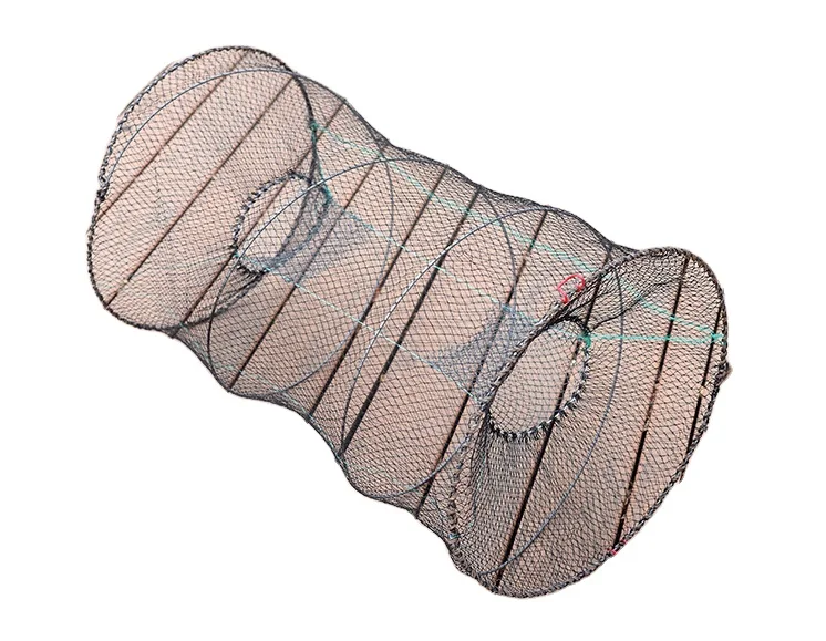 Crab Fish Crayfish Lobster Fishing Net Shrimp Prawn Eel Trap Net Fishing Pot Cage