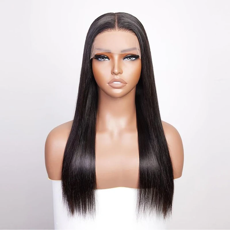 Wear to Go Glueless Wigs Human Hair Pre Plucked Hd Lace Frontal Wig Raw Indian 5X5 Closure for Black Women