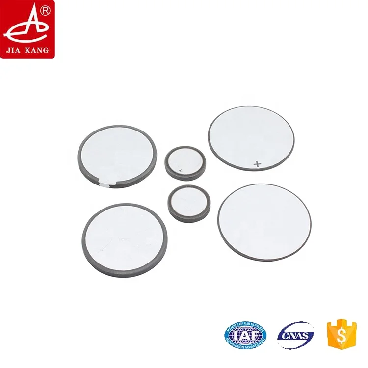 JIAKANG 20MM 1Mhz Piezo Ceramic Disc Piezoelectric Sensor