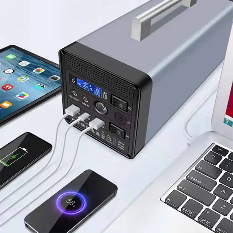 180w 1000w 1500w 2000w Solar Backup Generator Ac Source Power Supply Solar Portable Power Station For Outdoor Camping