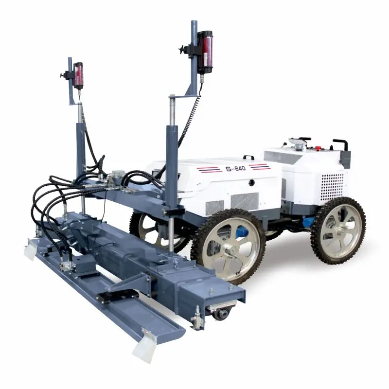 Automatic Paver Vibratory Concrete Laser Level Screed Rotary Concrete Leveling Laser Leveling Screed Machine For Tiling