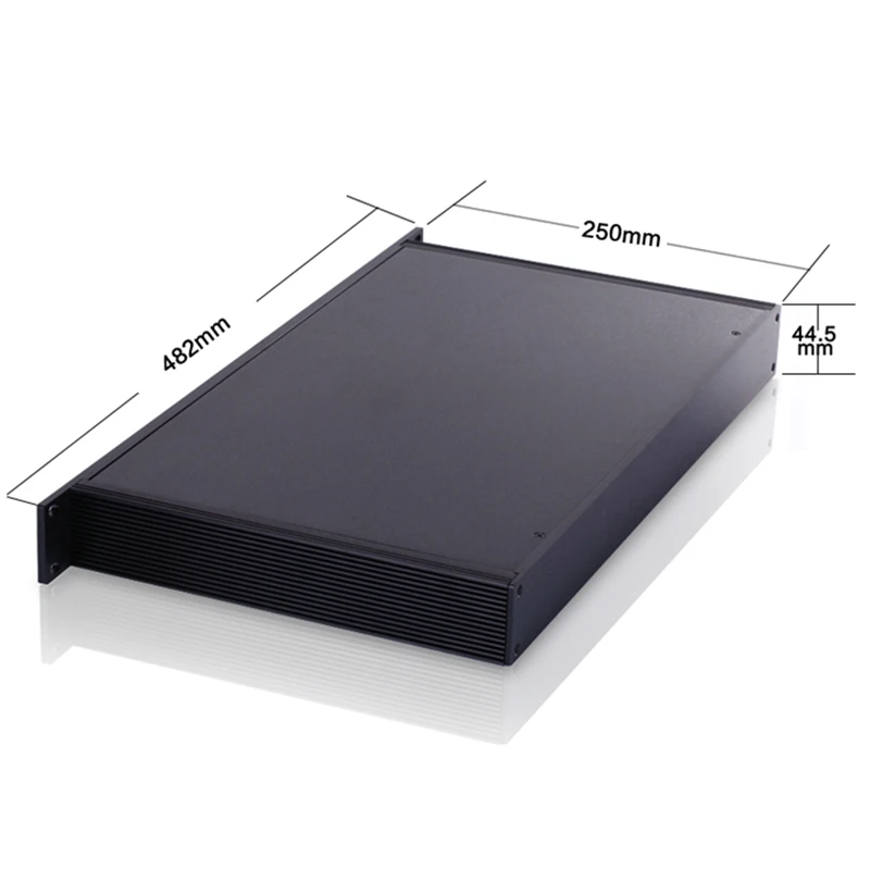 PD003-1U oem transmitter cabinet enclosure industrial aluminium high quality diy hifi car amplifier aluminum