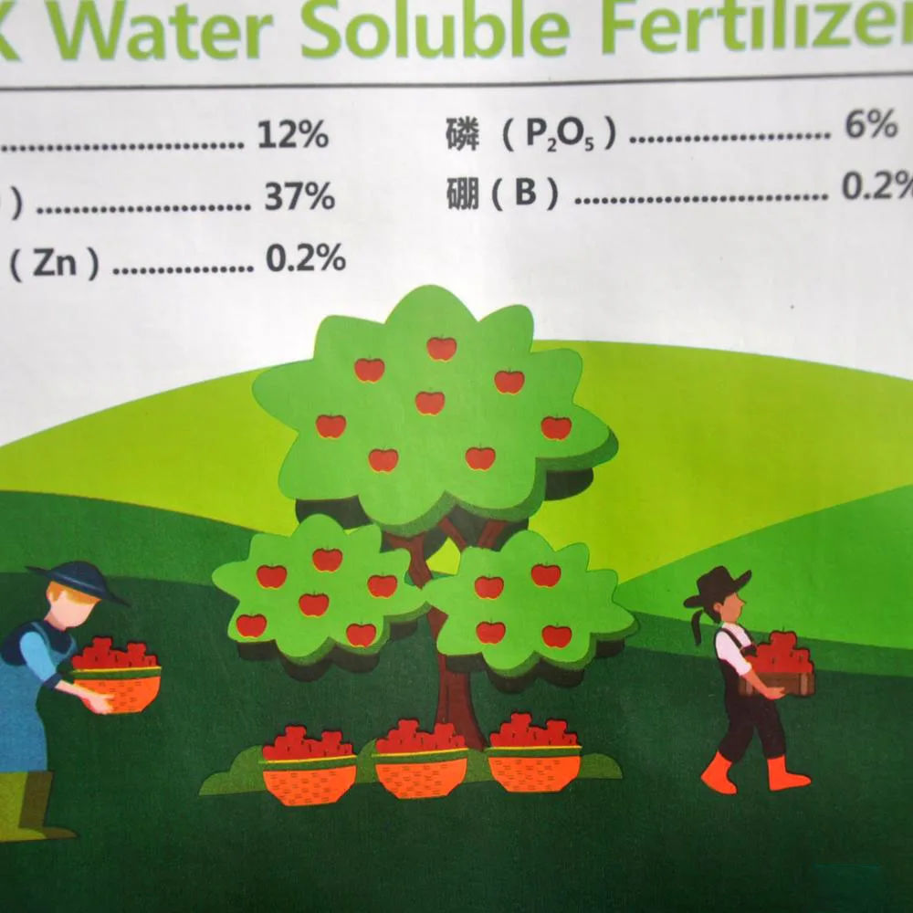 empty 10kg Water Soluble Fertilizer Kraft Bag with PP Plastic Woven Lamination