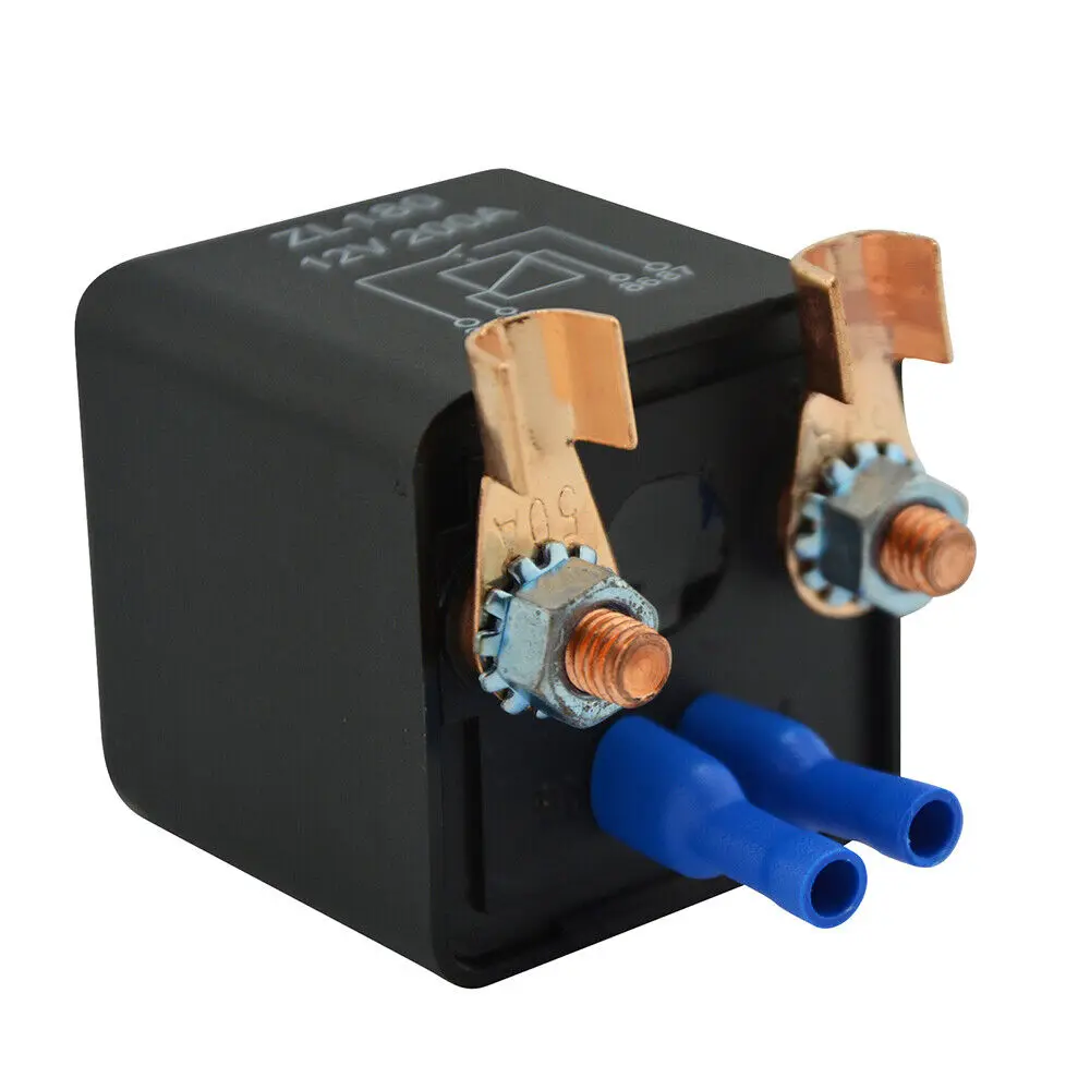 WM686 SPST 4 Pin 12V 100A High Power Car Relay Truck Motor Continuous Type Automotive Switch for Car Truck Boat Marine 24V120A
