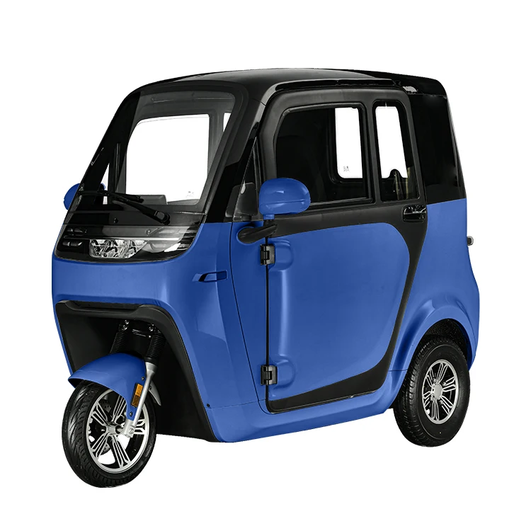 Passenger Closed Electric Tricycle 3-Wheel Motorcycle for Adult
