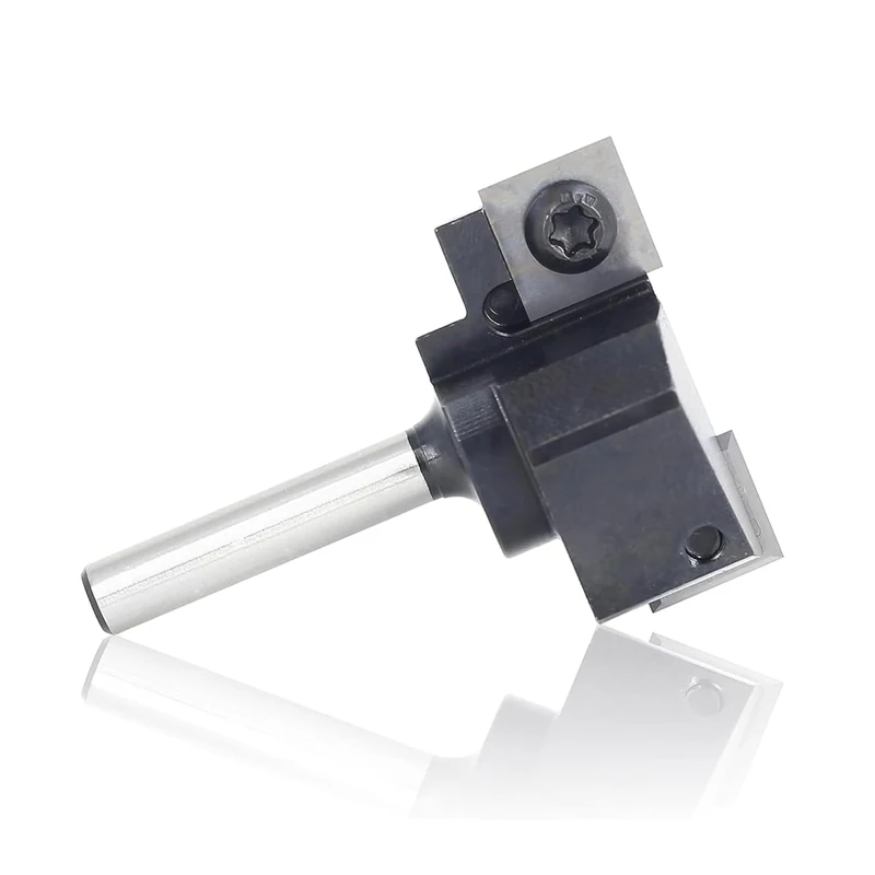 AH-RB-TI-2406  Carbide Spoilboard Router bit for end mill woodworking  1 1/2 inch (38.1 mm ) cutting  diameter 2 blades