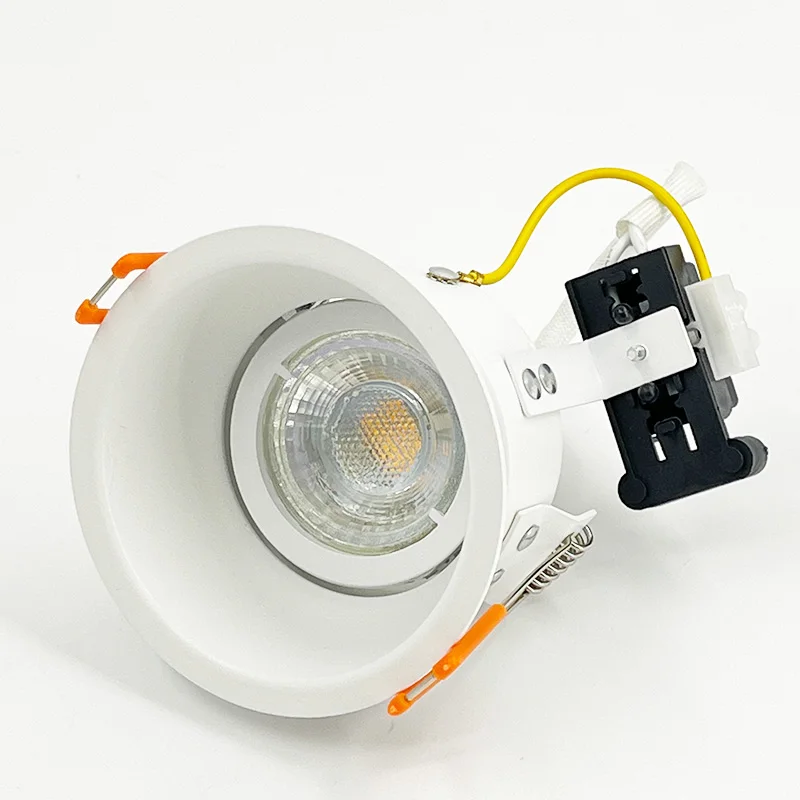 Max.50W Indoor Decor Three Color Dimmable Slim Recessed Led Ceiling Spot Light 180-265V Aluminum Recessed Led Downlight