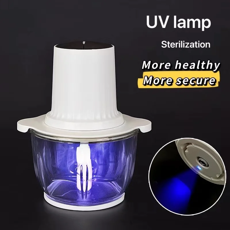 Household Electric Food Chopper glass 32 Machine Mincer stainless steel Vegetable Fruit comercial meat grinder