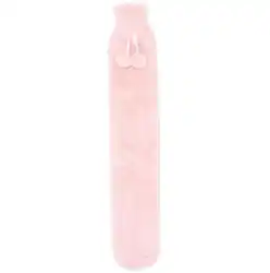 Hot Selling High Quality Natural Rubber Long Hot Water Bottle With Flannel Cloth Covered