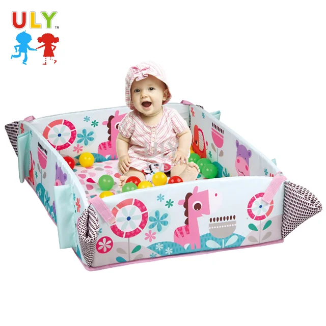 5 in 1 Pink baby mat playmat indoor kids soft play gym mats