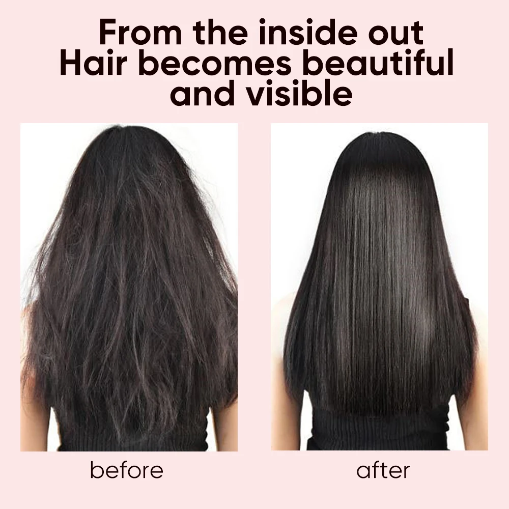 Oem Hair Vitamins Repair Growth Oil Moisturizing Treatment Capsule Hair Serum Hair Oil Capsules