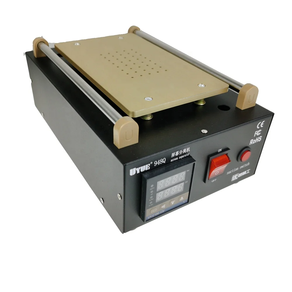 UYUE 948Q 7-Inch Built-in Pump Vacuum Glass LCD Touch Screen Separator New Used Mobile Phone Disassemble Repair Tool PLC Core