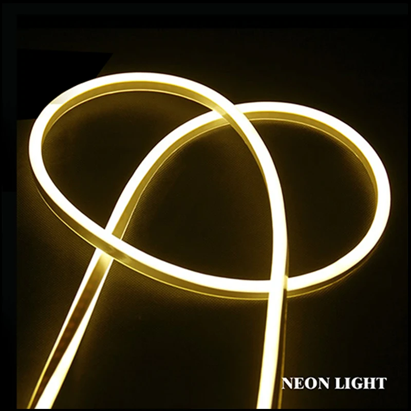 
LED Neon Strip Lights Rope Lights Flexible for DIY Neon Signs Room Decor Light 