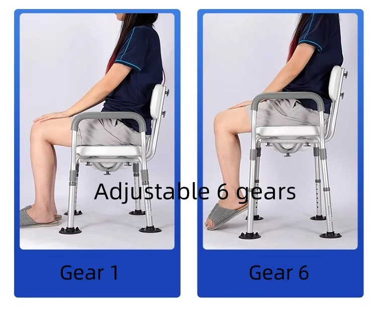 Non-slip bath chair for the elderly  Bathroom folding shower chair for pregnant women  Safety shower stand