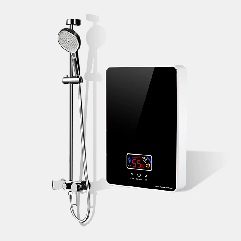 New Malaysia Wholesale Bathroom SL-X1-60 Tankless Instant Shower Water Heater Wall Mounted High Technology