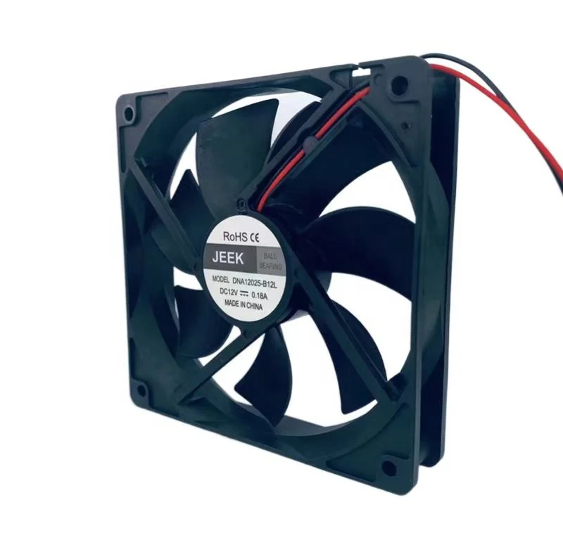 JEEK inverter Cooler Fan 12025 120*120*25mm 120mm Dc Brushless Cooling Fan 120mm 12v Fan