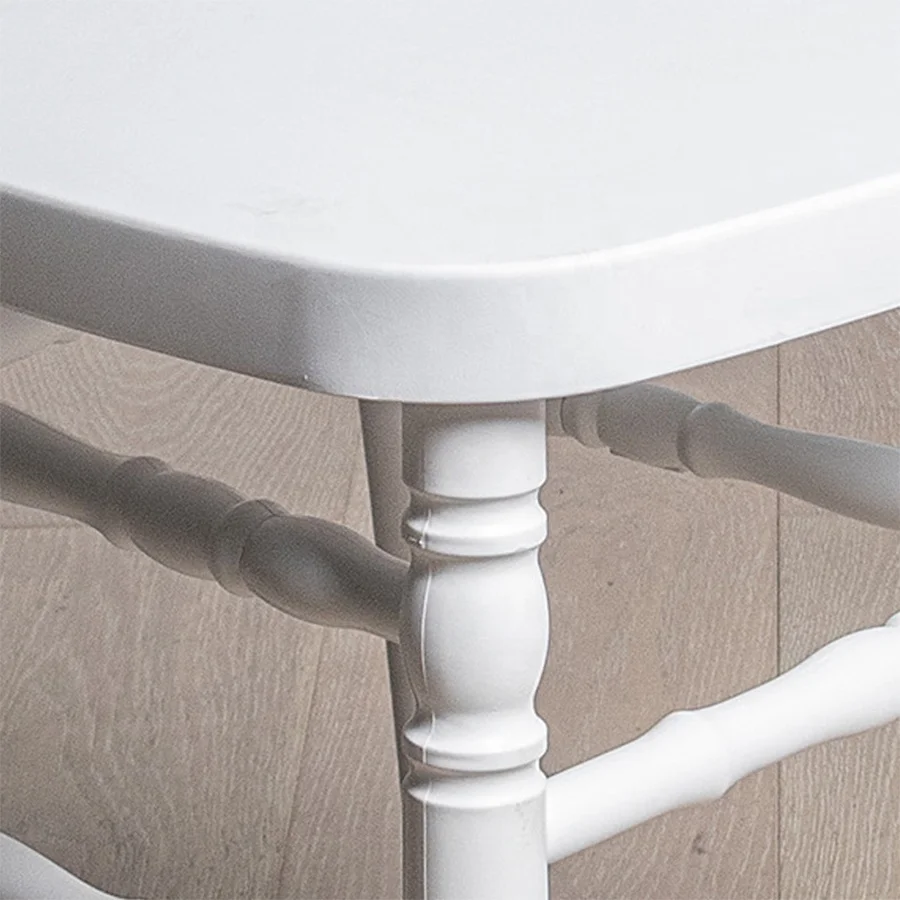 Wholesale Durable Stacking White Plastic Resin Napoleon Chairs for Events Wedding Party